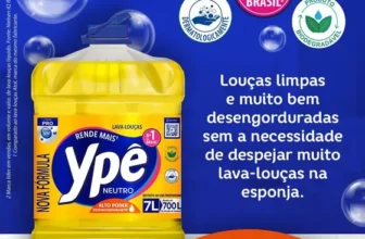 Detergente Ypê Neutro Pro 7 Litros – Sair por R$ 1,71 cada 500ml
