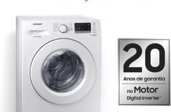 Samsung Lava e Seca Digital Inverter Ecobubble™ WD10M Branca 10.1kg 220V