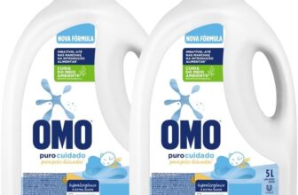 Omo Sabão Líquido 2 Unidades Puro Cuidado 5L