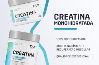 Creatina Monohidratada Sem Sabor – Pote 300g – DUX HUMAN HEALTH