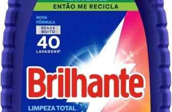 Brilhante Limpeza Total – Lava Roupas Líquido 3L