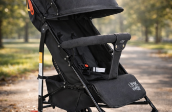 Maxi Baby Carrinho de Bebê Guarda Chuva LINK Até 15kgs (Preto)