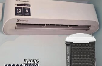 Ar-condicionado Split Inverter 12000 Btus Electrolux Color Adapt com Wi-fi Só Frio Yi12f/ye12f 220v