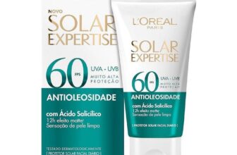 Protetor Solar Facial Antioleosidade FPS60