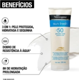 Neutrogena Sun Fresh Protetor Solar Corporal, FPS 50, 200ml