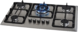 FISCHER COOKTOP GÁS 5 BOCAS TC INFINITY MESA INOX BIVOLT