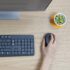 Combo Teclado e Mouse sem fio Logitech MK235 com Conexão USB, Pilhas Inclusas e Layout ABNT2