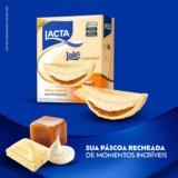 Ovo de Páscoa Lacta Tripla Camada Laka Caramelo 180g