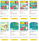 Fraldas Pampers com 25% OFF, somente no App.