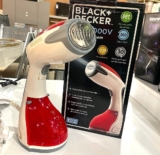 BLACK+DECKER Vaporizador de Roupas Portátil BDV2000V 1200W Vermelho 110V