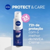 Kit Desodorante Aerossol NIVEA Protect & Care 150ML – 2 Unidades
